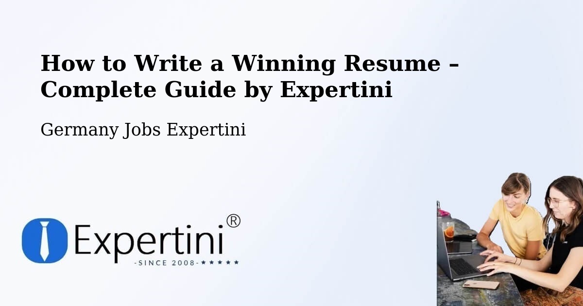 Resume Writing Guide for Job Seekers – Rochlitz - Rochlitz, Germany Jobs Expertini